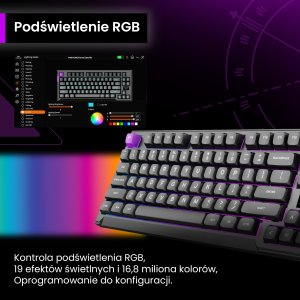 Klawiatura PREYON Silent claw yellow Gateron Yellow Pro (PSCY105B) 6