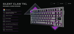 Klawiatura PREYON Silent claw TKL yellow Gateron Yellow Pro (PCSTY85B) 16
