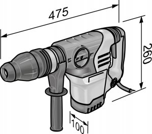 Młotowiertarka Sourcing Perforator FLEX CHE 5-40 18