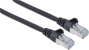Intellinet Network Solutions Patchcord S/FTP, CAT7, 0.5m, czarny (740623) 2