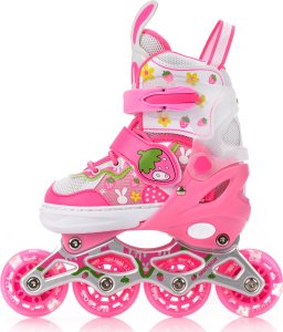 Rolki Meteor Rolki 4w1 Meteor Bunny XS 25-28 Uniwersalny 2