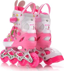 Rolki Meteor Rolki 4w1 Meteor Bunny XS 25-28 Uniwersalny 6
