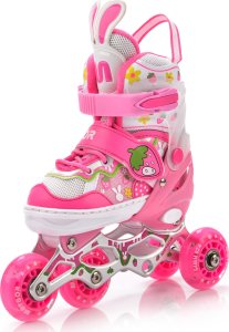 Rolki Meteor Rolki 4w1 Meteor Bunny XS 25-28 Uniwersalny 7