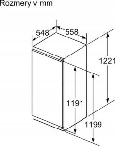 Lodówka Siemens Siemens iQ500 Integrated Refrigerator - 204 L. 12