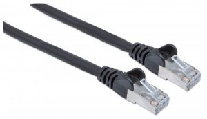 Intellinet Network Solutions Patchcord S/FTP, CAT7, 0.25m, czarny (740562) 2