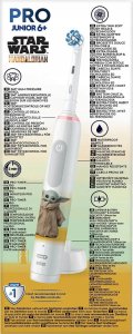 Szczoteczka Braun Pro Junior Star Wars Mandalorian Biała 10