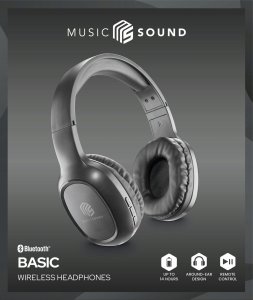 Słuchawki Cellular Line Cellularline Music & Sound Bluetooth Headphone BASIC Black 5