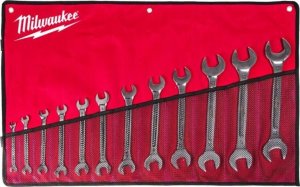 Sourcing MILWAUKEE DOUBLE-SIDED FLAT WRENCH SET 12 pcs. 1