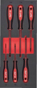 Sourcing MILWAUKEE FOAM INSERT WITH SCREWDRIVERS 6 pcs. TORX 1