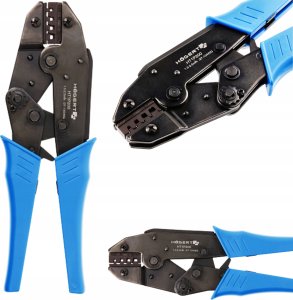 Sourcing HOGERT CRIMPING PLIERS FOR NON-INSULATED TERMINALS 0.1-2.5mm2 3