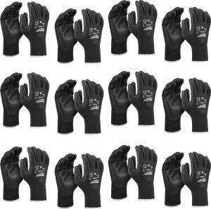 Sourcing MILWAUKEE GENERAL PURPOSE GLOVES S/7/12 pairs 6