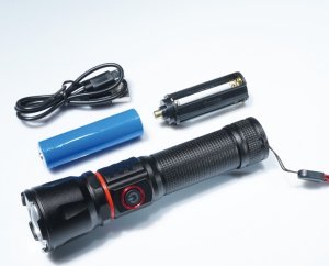 Latarka Sourcing TIROSS LED FLASHLIGHT 800 lm WITH POWERBANK FUNCTION TS1889 4
