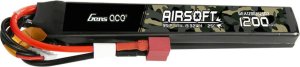 Gens Ace Akumulator Gens Ace 25C 1200mAh 3S1P 11.1V Saddle Airsoft Gun Lipo z konektorem T Plug 1