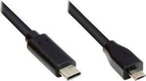 Kabel USB Good Connections Good Connections USB2.0 Kabel   Micro B-C schw. 1m 1