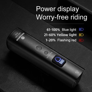 RockBros Lampka rowerowa przednia 1000lm 5 trybów pracy latarka wodoodporna USB ROCKBROS 4