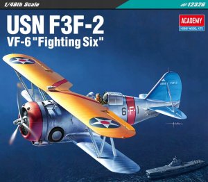 Academy Model plastikowy US Navy Fighter F3F-2 1/48 Academy 1