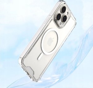 Hurtel Etui Clear Corner Case MagSafe na iPhone 16 Plus - przezroczyste 3