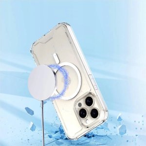 Hurtel Etui Clear Corner Case MagSafe na iPhone 16 Plus - przezroczyste 4