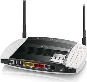 Router ZyXEL ZYXEL ADSL2+/VDSL2 MIT VECTORING 1XWAN 4XLAN 2XUSB 2XA/B 1XSO DualRadio WLAN - VMG8546-D70A-DE01V1F 1