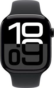 Smartwatch Apple Watch 10 GPS + Cellular 46mm Jet Black Alu M/L Czarny  (MWY43QF/A) 2