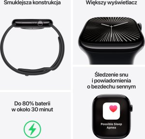 Smartwatch Apple Watch 10 GPS 42mm Rose Gold Alu M/L Różowy (MWWJ3) 3