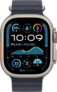 Smartwatch Apple Watch Ultra 2 GPS + Cellular 49mm Titanium Case Ocean Band Granatowy (MX4D3) 2