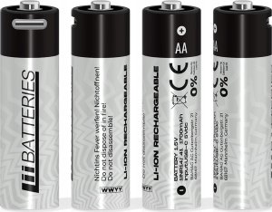 LiiBateries LIIBATTERIES AKUMULATORY LI-ON TYPU AA 4szt 2