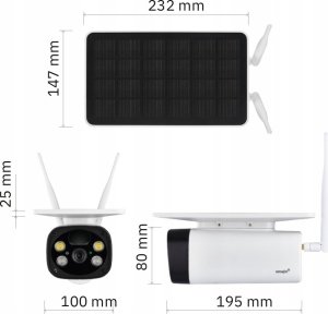 Kamera IP Omajin Omajin by Netatmo Outdoor Solar Camera 6
