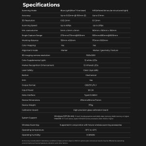 Drukarka 3D Creality 3D scanner Creality CR-Scan Raptor (4008050049) 8