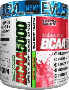 7NUTRITION EVLution Nutrition - BCAA 5000, Cherry Limeade, Proszek, 249g 1