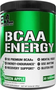 7NUTRITION EVLution Nutrition - BCAA Energy, Green Apple, Proszek, 291g 1