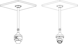 Dahua Technology UCHWYT SUFITOWY KAMERY PFB2211C DAHUA 5
