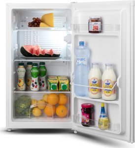 Lodówka Goddess Goddess Refrigerator | GODRME085GW8SSE | Energy efficiency class E | Free standing | Larder | Height 85 cm | Fridge net capacity 88 L | 39 dB | White 2