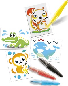 Centropen BLOPENS zestaw 4 mazaki mini zwierzęta 23491 2