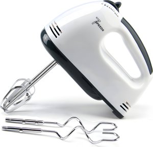 Mikser Zephyr MIKSER RĘCZNY ROBOT KUCHENNY 7 PRĘDKOŚCI + 4 KOŃCÓWKI ZESTAW MOCNY 260W 2