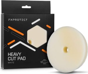 Fx Protect FX Protect Heavy Cut Pad White 125mm - otwarto-komórkowy silnie tnący pad 1