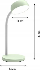 Lampka biurkowa Unilux zielona  (400165015) 8