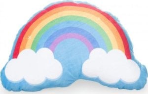 SowkaDesign Poduszka dla dziecka, Blu Rainbow, 55x38 cm 1