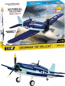 B-Kids Klocki Grumman F6F Hellcat 235 klocków B-kids 3