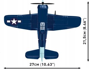 B-Kids Klocki Grumman F6F Hellcat 235 klocków B-kids 7
