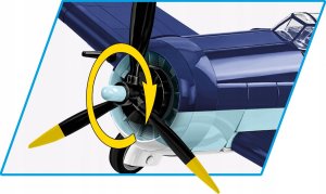 B-Kids Klocki Grumman F6F Hellcat 235 klocków B-kids 9