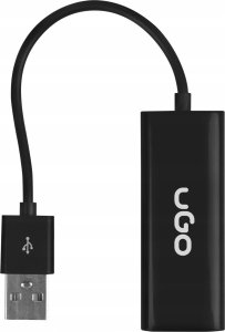 Karta sieciowa uGo KARTA SIECIOWA UGO USB 2.0 TO ETHERNET RJ-45 ADAPTER one size 2