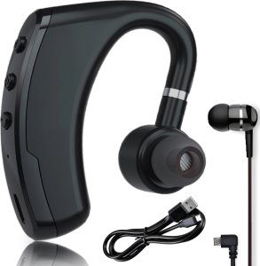 Słuchawki Retoo ZESTAW SŁUCHAWKOWY BLUETOOTH SŁUCHAWKA DO UCHA 1