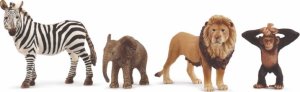 Figurka Schleich Zestaw 4 figurek Wild Life Zwierzęta Afryki 1