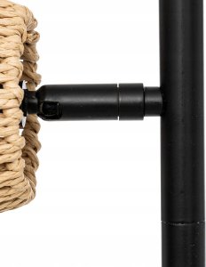 Atmosphera Lampa stojąca boho GIADA, 3 obrotowe klosze, 150 cm 2