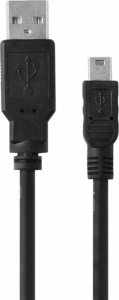 nemo Kabel 1A 1m USB  Mini USB Bulk czarny 1