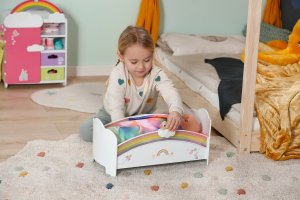 Baby Born Zapf BABY born Regenbogen Bett 6