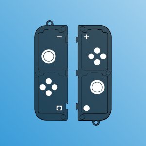 JYS Pudełko Etui CASE Futerał Obudowa Box na Karty Gry do Nintendo Switch OLED / Transparentny - Czarny 3
