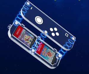 JYS Pudełko Etui CASE Futerał Obudowa Box na Karty Gry do Nintendo Switch OLED / -NS257 / Przezroczysty 6