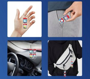 JYS Pudełko Etui CASE Futerał Obudowa Box na Karty Gry do Nintendo Switch OLED / -NS257 / Przezroczysty 8